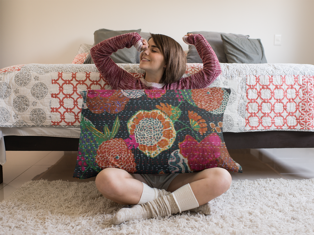Kantha Blanket